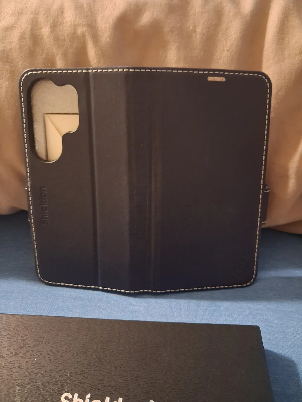 Shieldon Galaxy S22 Ultra Genuine Leather RFID Wallet Case